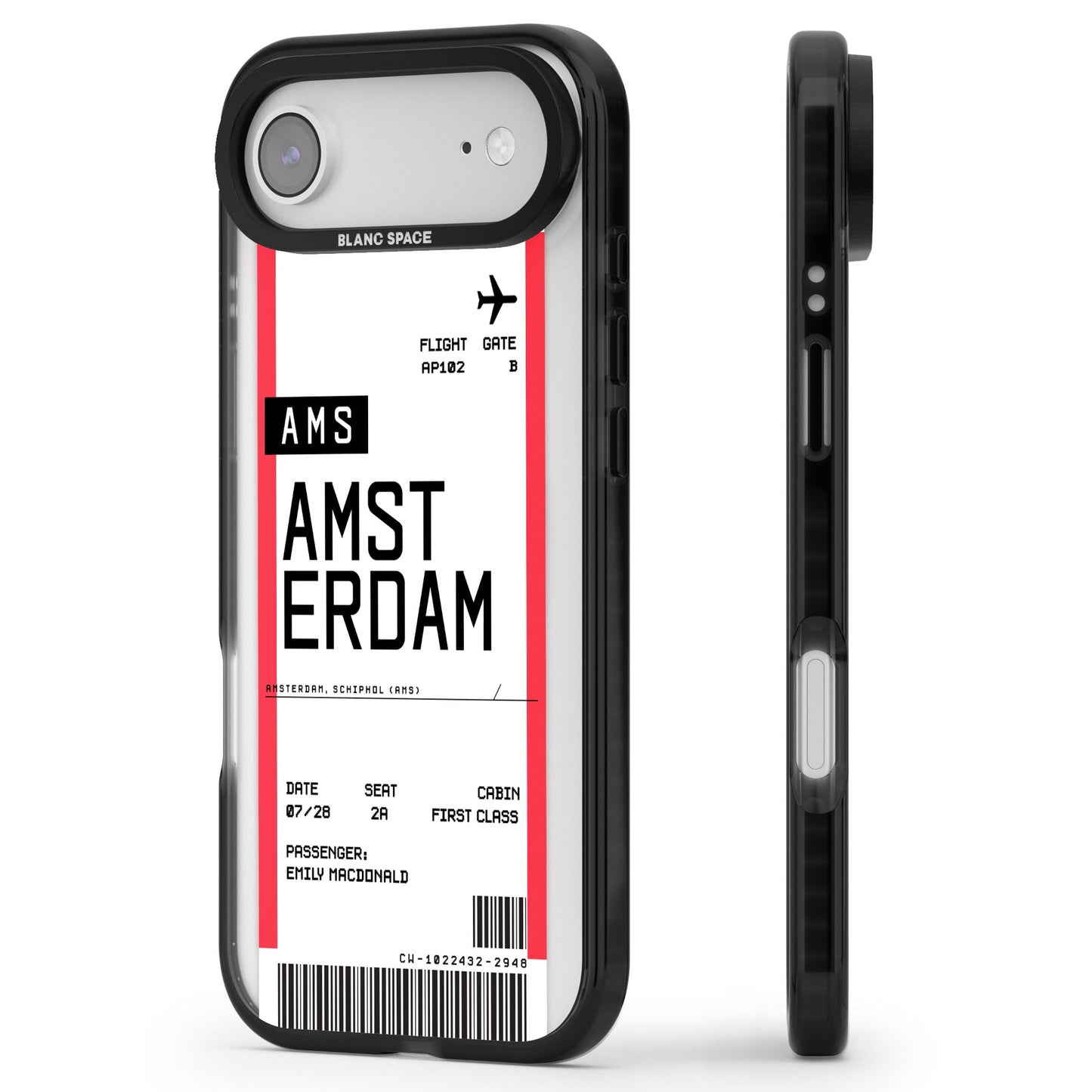 Personalised Amsterdam Boarding Pass