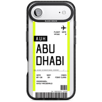 Personalised Abu Dhabi Boarding Pass