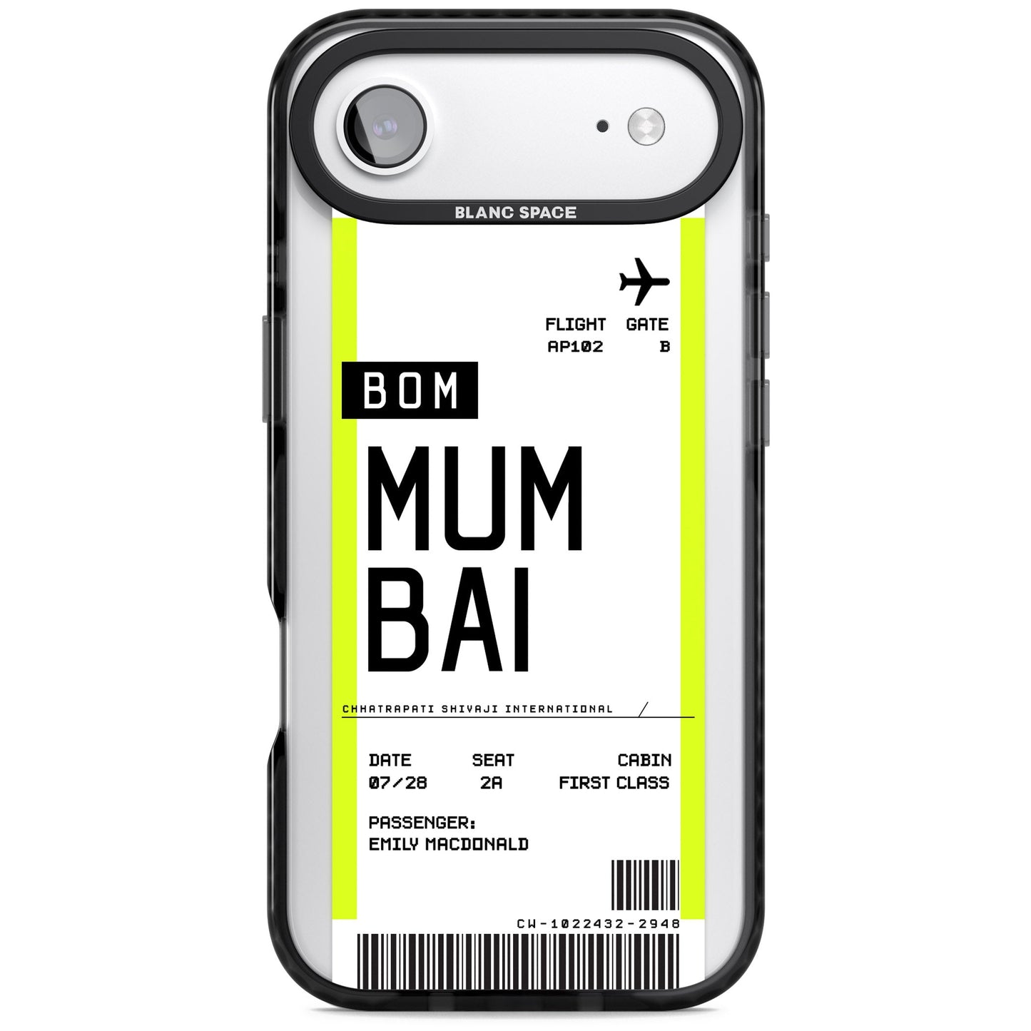 Personalised Mumbai Boarding Pass