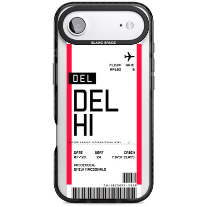 Personalised Delhi Boarding Pass