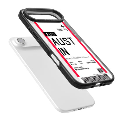 Personalised Austin Boarding Pass