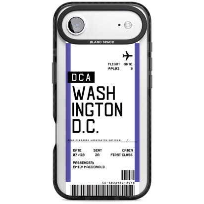 Personalised Washington D.C. Boarding Pass