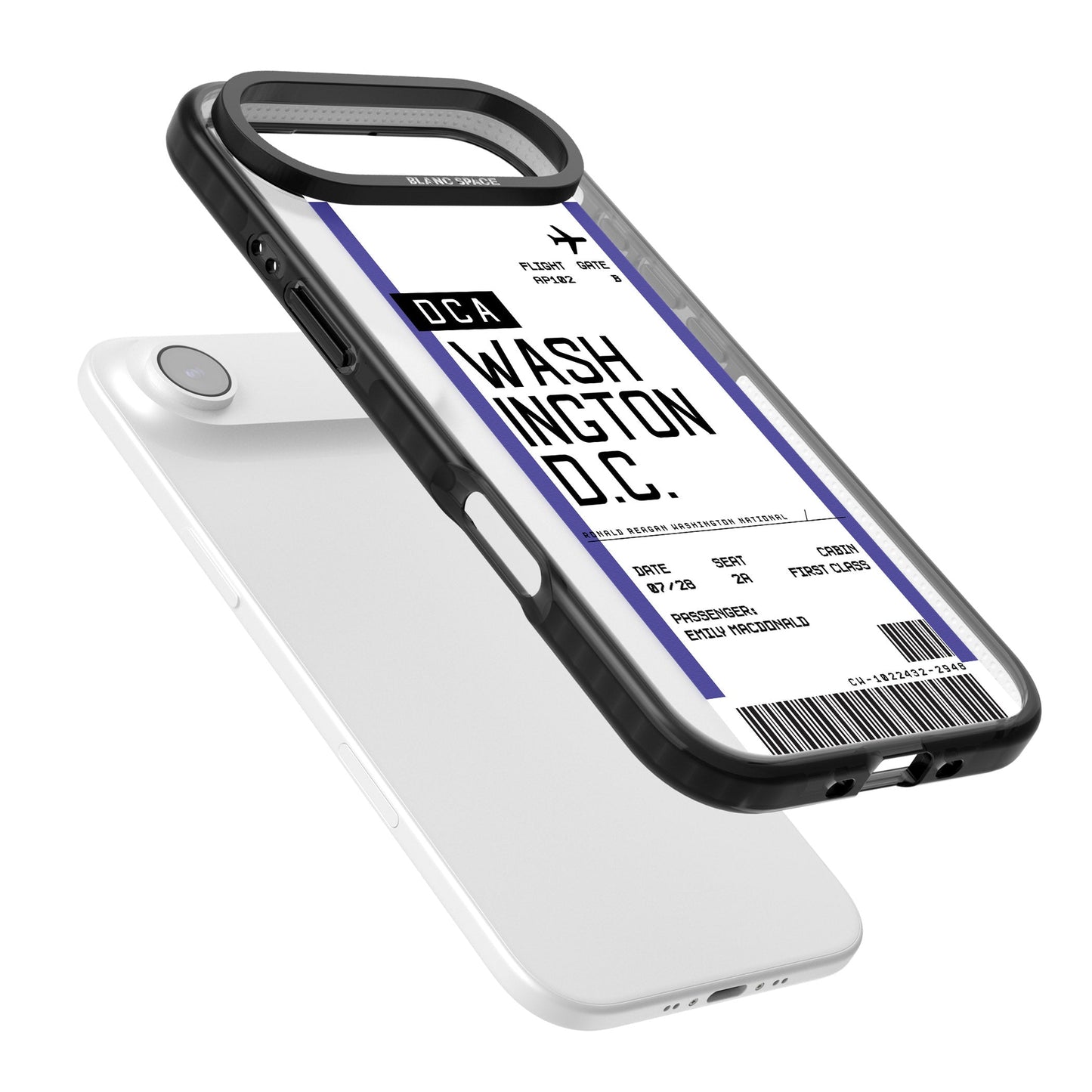 Personalised Washington D.C. Boarding Pass