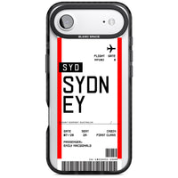 Personalised Sydney Boarding Pass