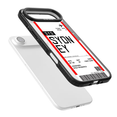 Personalised Sydney Boarding Pass