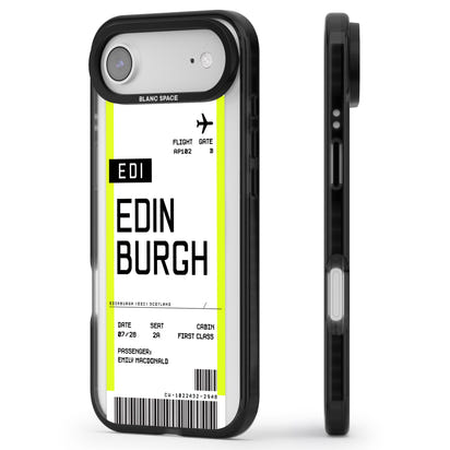Personalised Edinburgh Boarding Pass