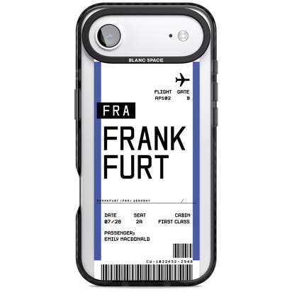 Personalised Frankfurt Boarding Pass