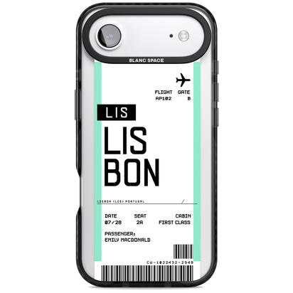 Personalised Lisbon Boarding Pass