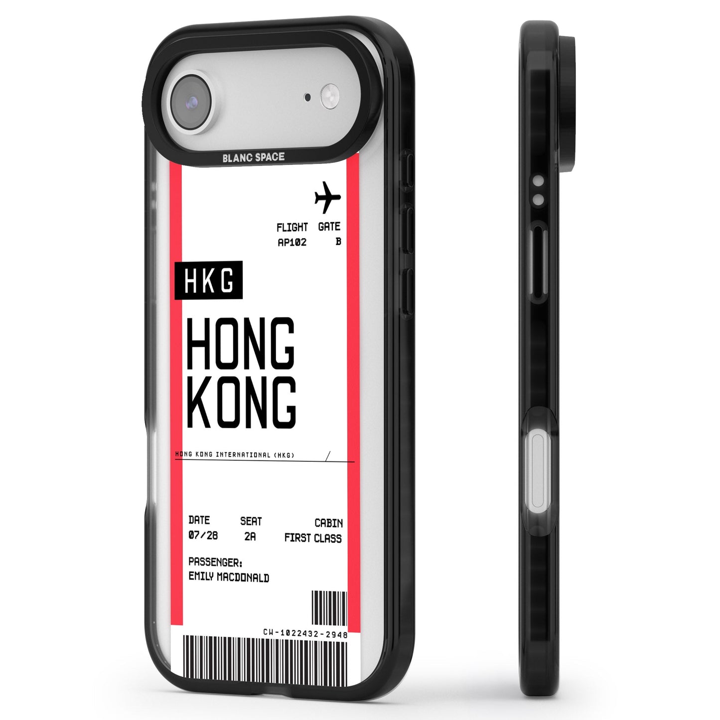 Personalised Hong Kong Boarding Pass