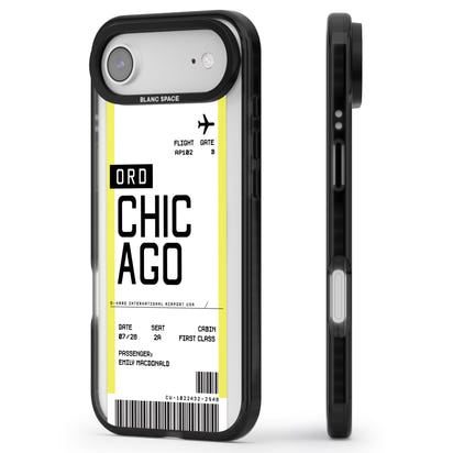 Personalised Chicago Boarding Pass