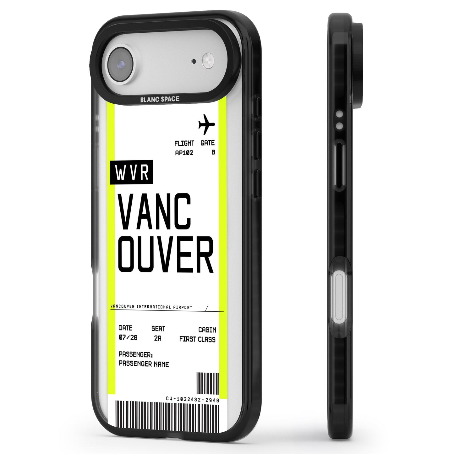 Personalised Vancouver Boarding Pass