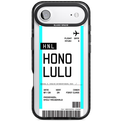 Personalised Honolulu Boarding Pass