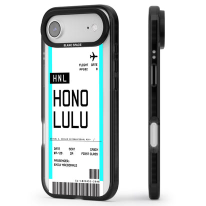 Personalised Honolulu Boarding Pass