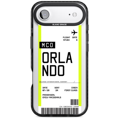 Personalised Orlando Boarding Pass