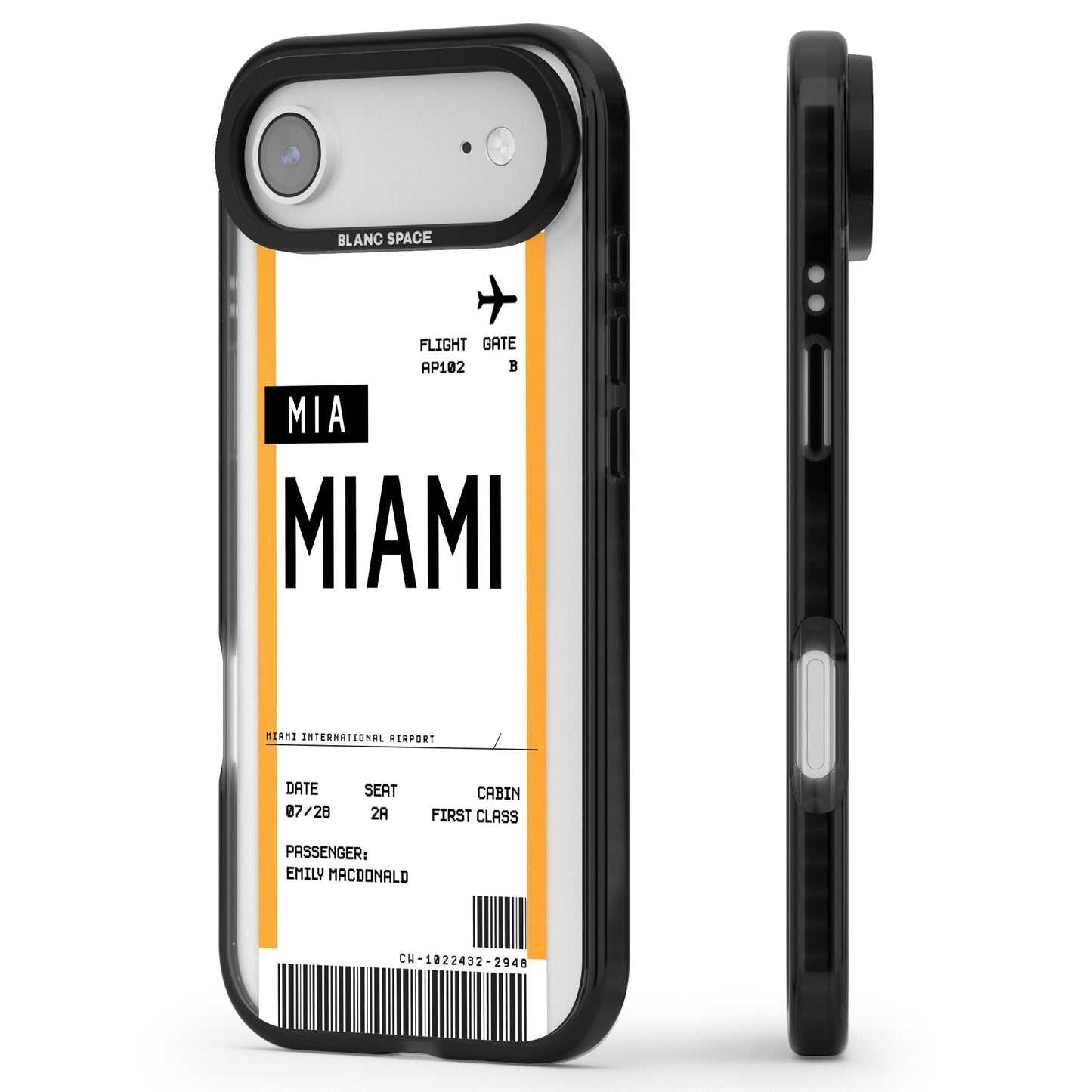 Personalised Miami Boarding Pass