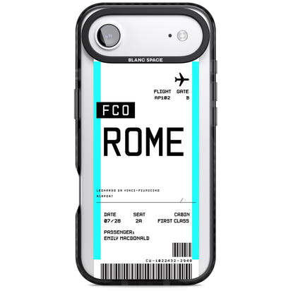 Personalised Rome Boarding Pass