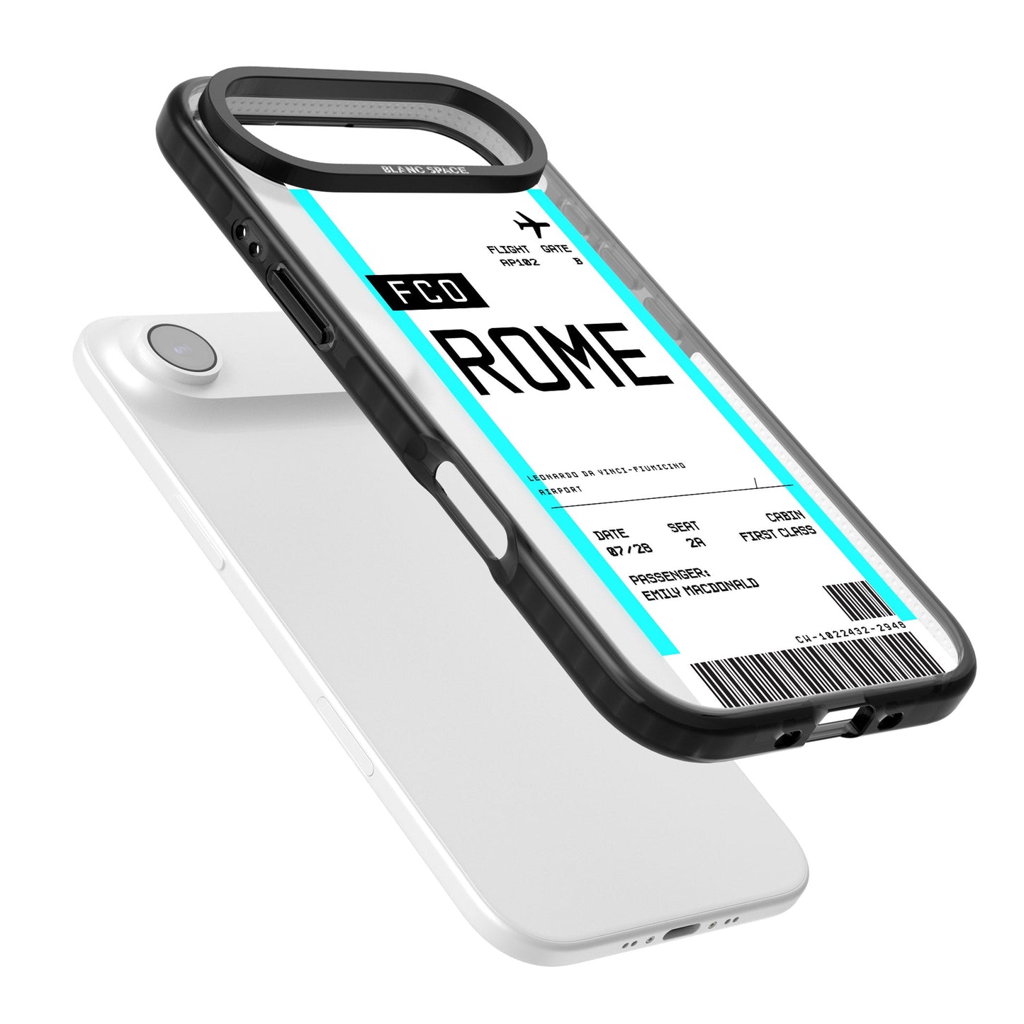 Personalised Rome Boarding Pass