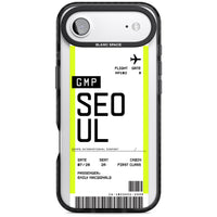 Personalised Seoul Boarding Pass