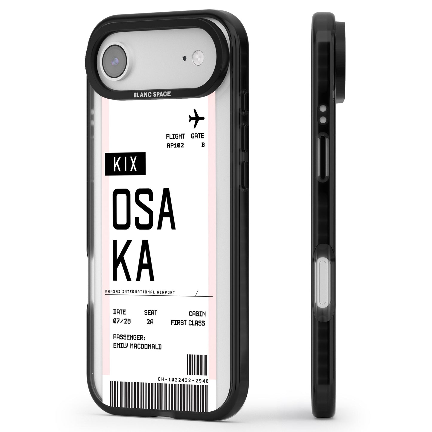 Personalised Osaka Boarding Pass