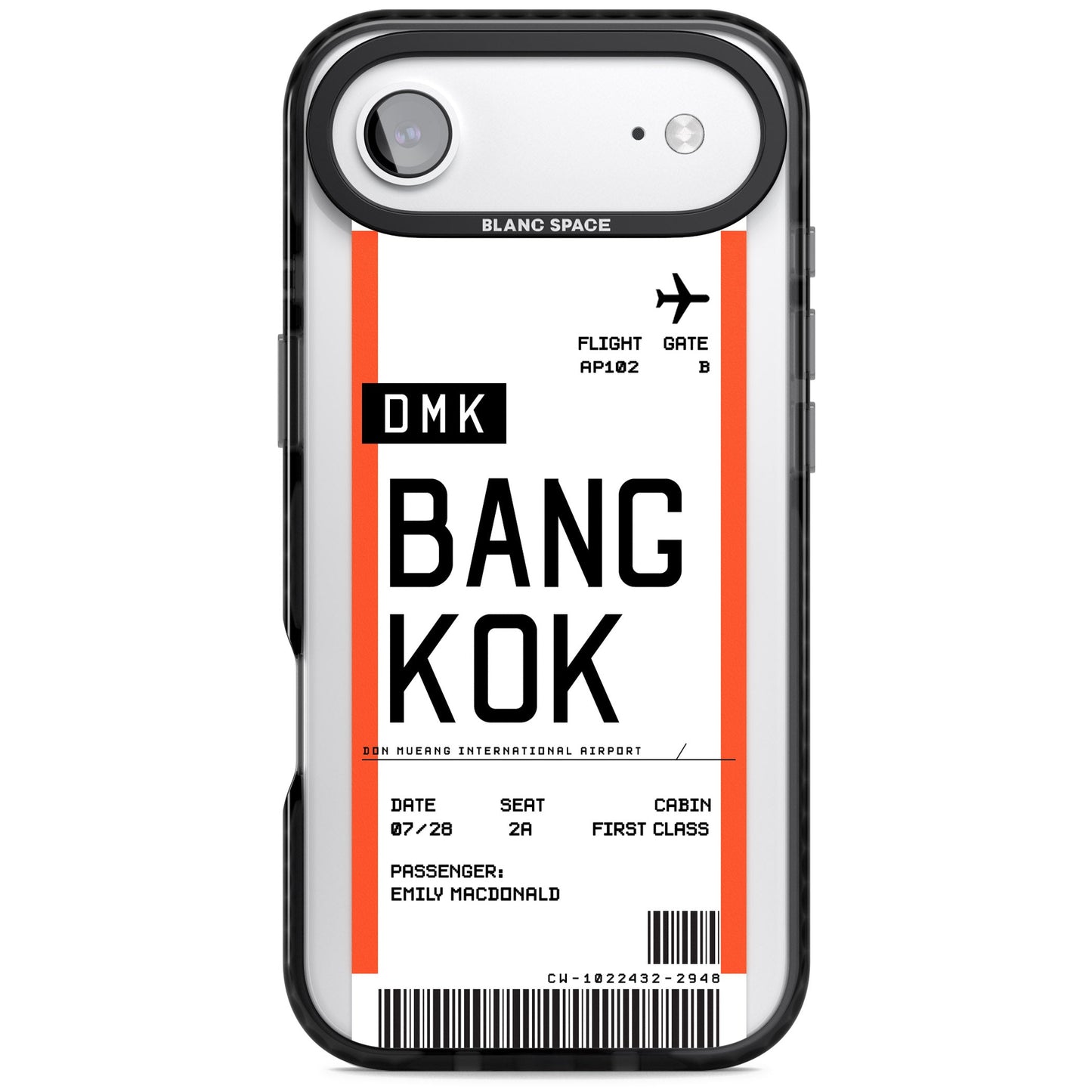 Personalised Bangkok Boarding Pass