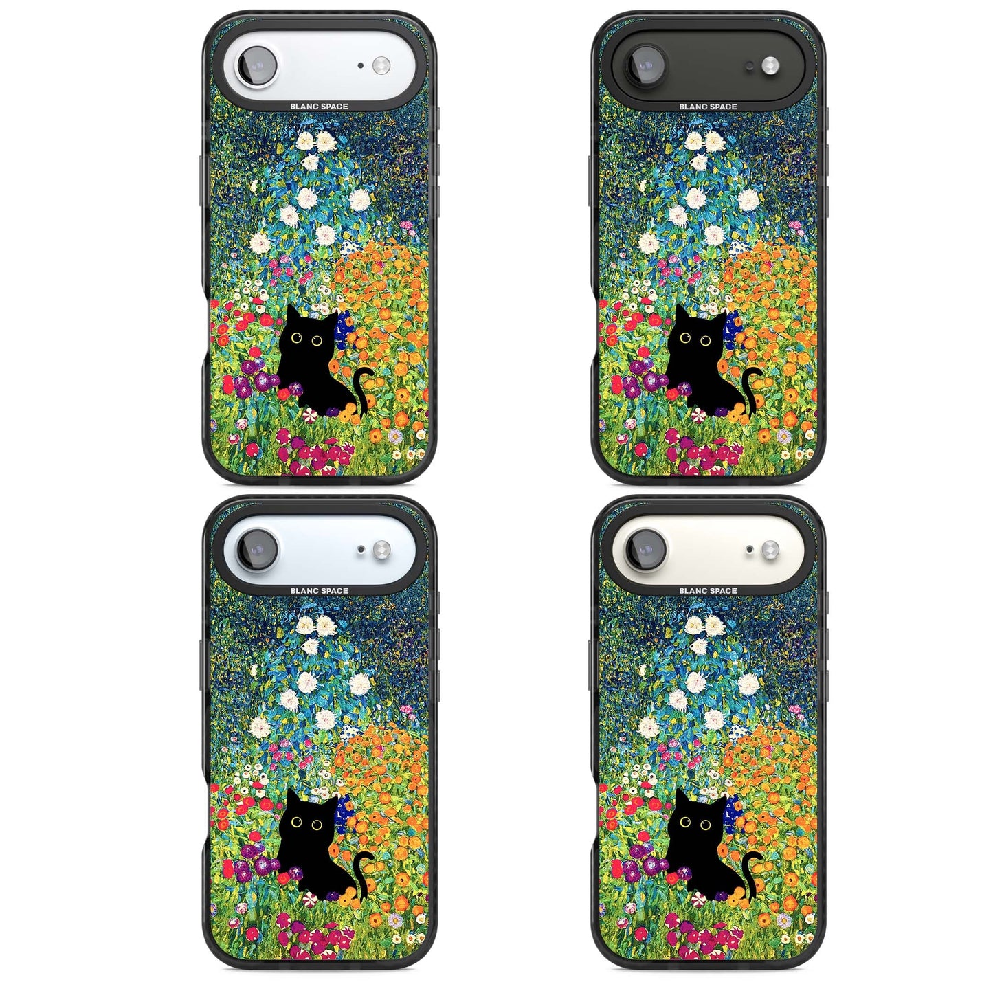 Cat in Klimt's Garden