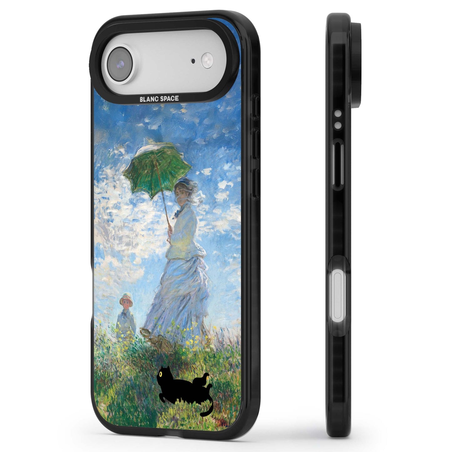 Cat with Monet's Parasol Lady