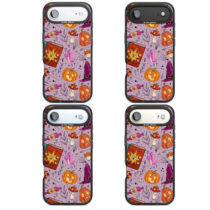 Witchy Cartoon Halloween Pattern