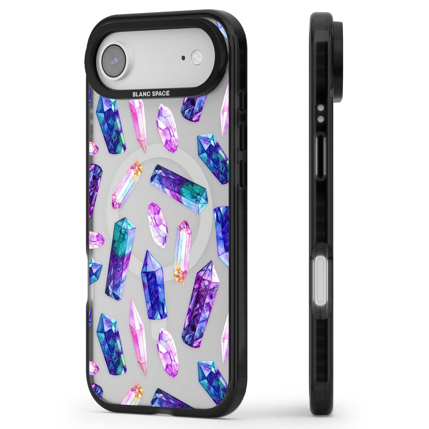 Iridescent Prism Crystals