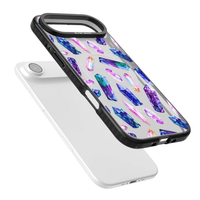 Iridescent Prism Crystals