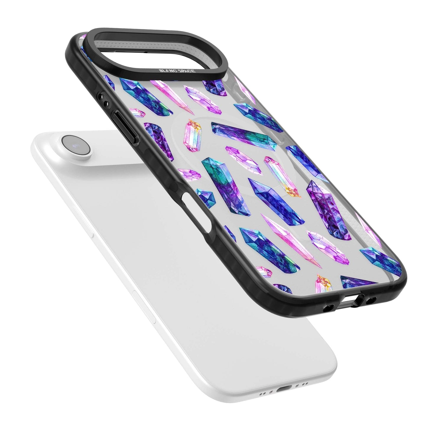 Iridescent Prism Crystals