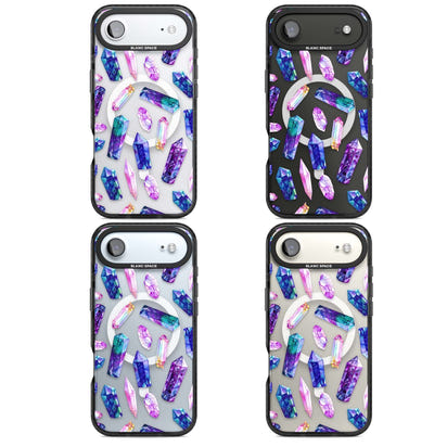 Iridescent Prism Crystals