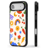 Verspielte Kawaii-Symbole