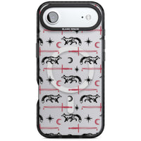 Motif renard et lame