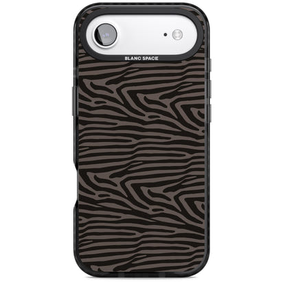Dark Zebra Print