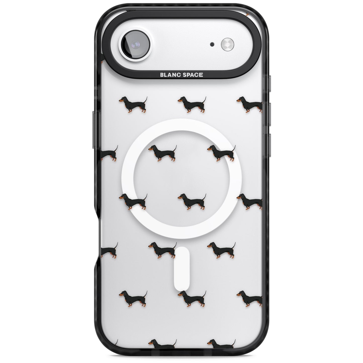Dachshund Pattern Clear