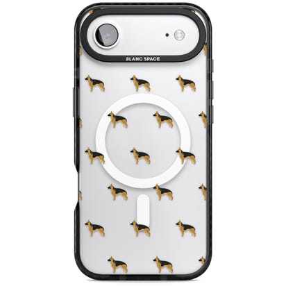 German Shepherd Pattern Clear