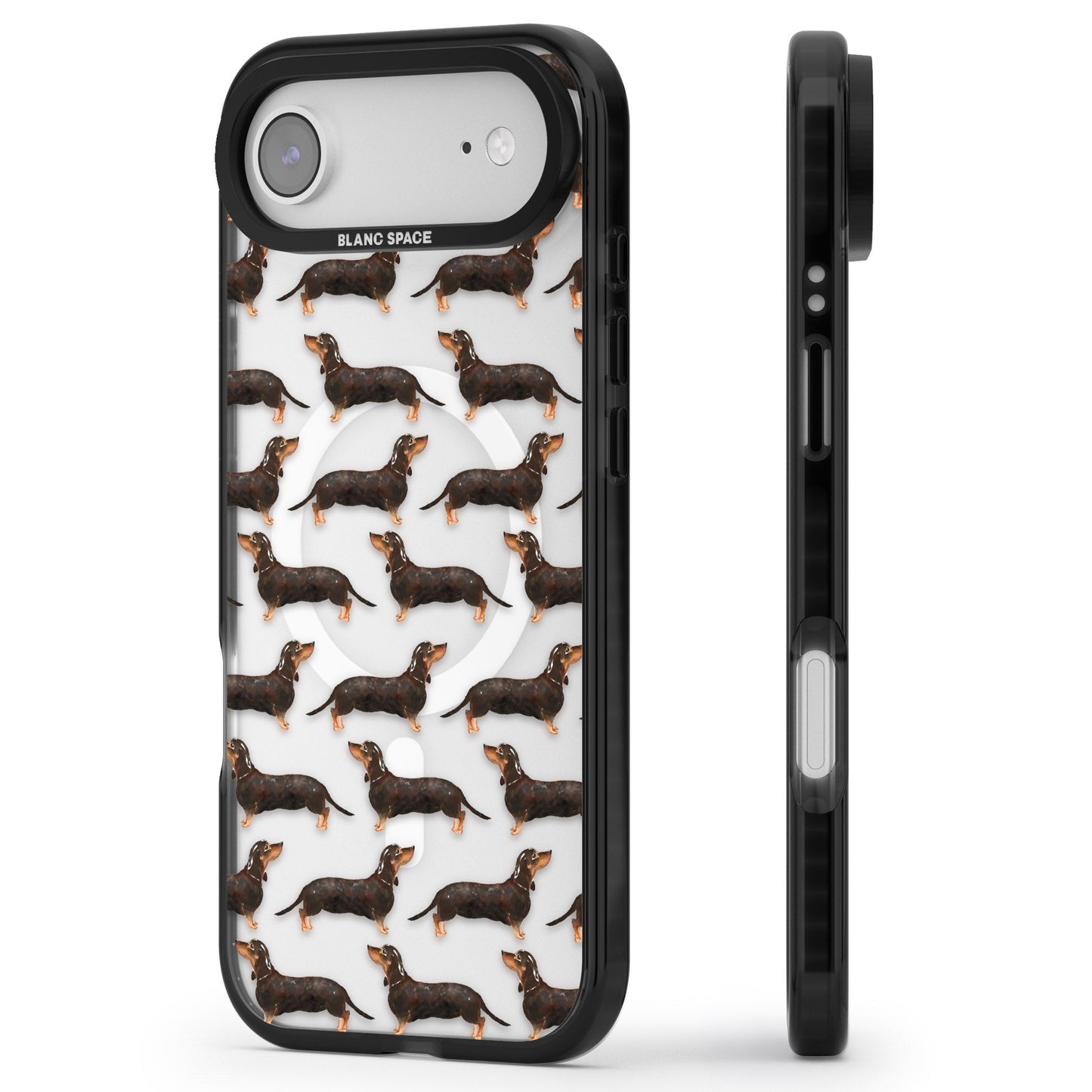 Dachshund Pattern Black Tan