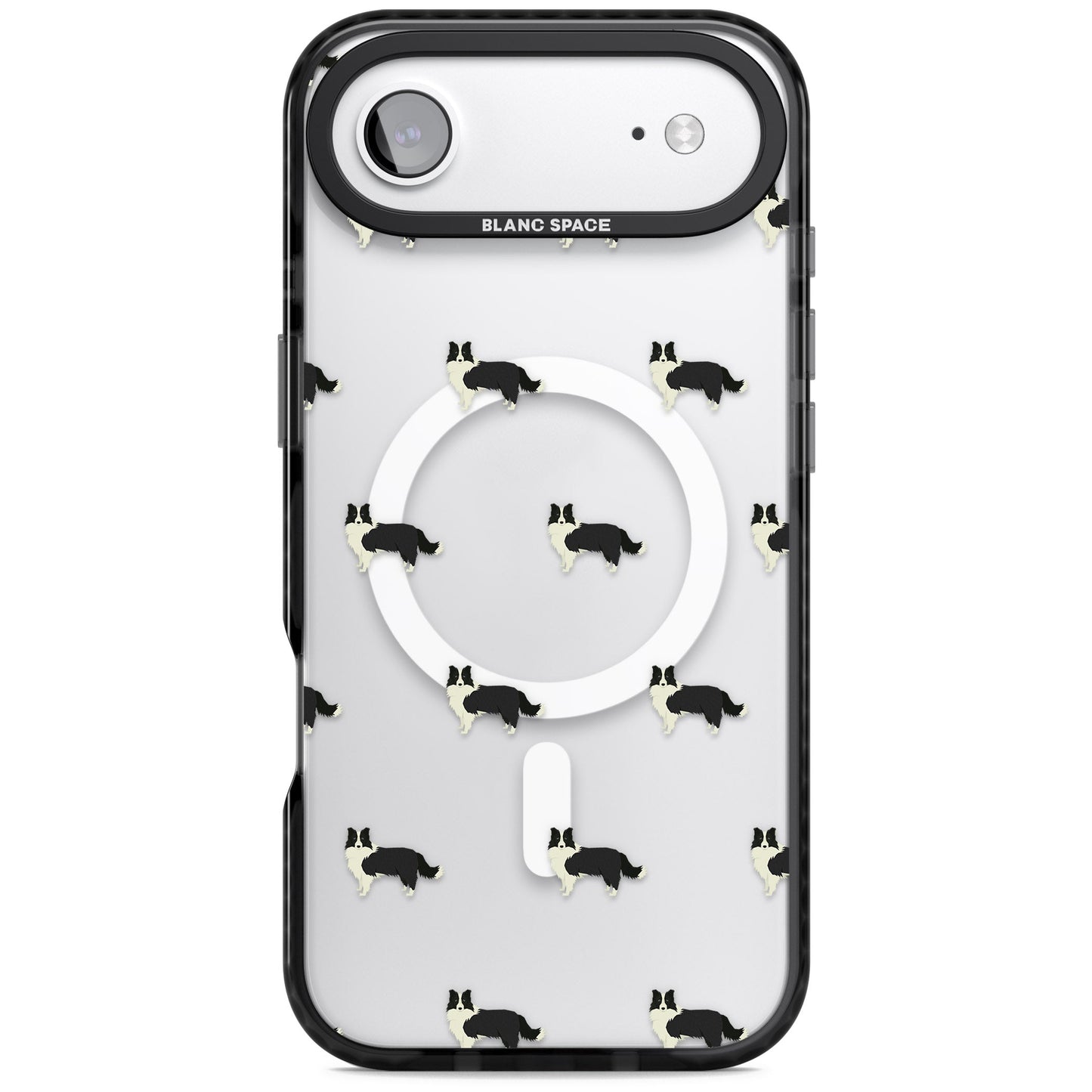 Border Collie Pattern Clear