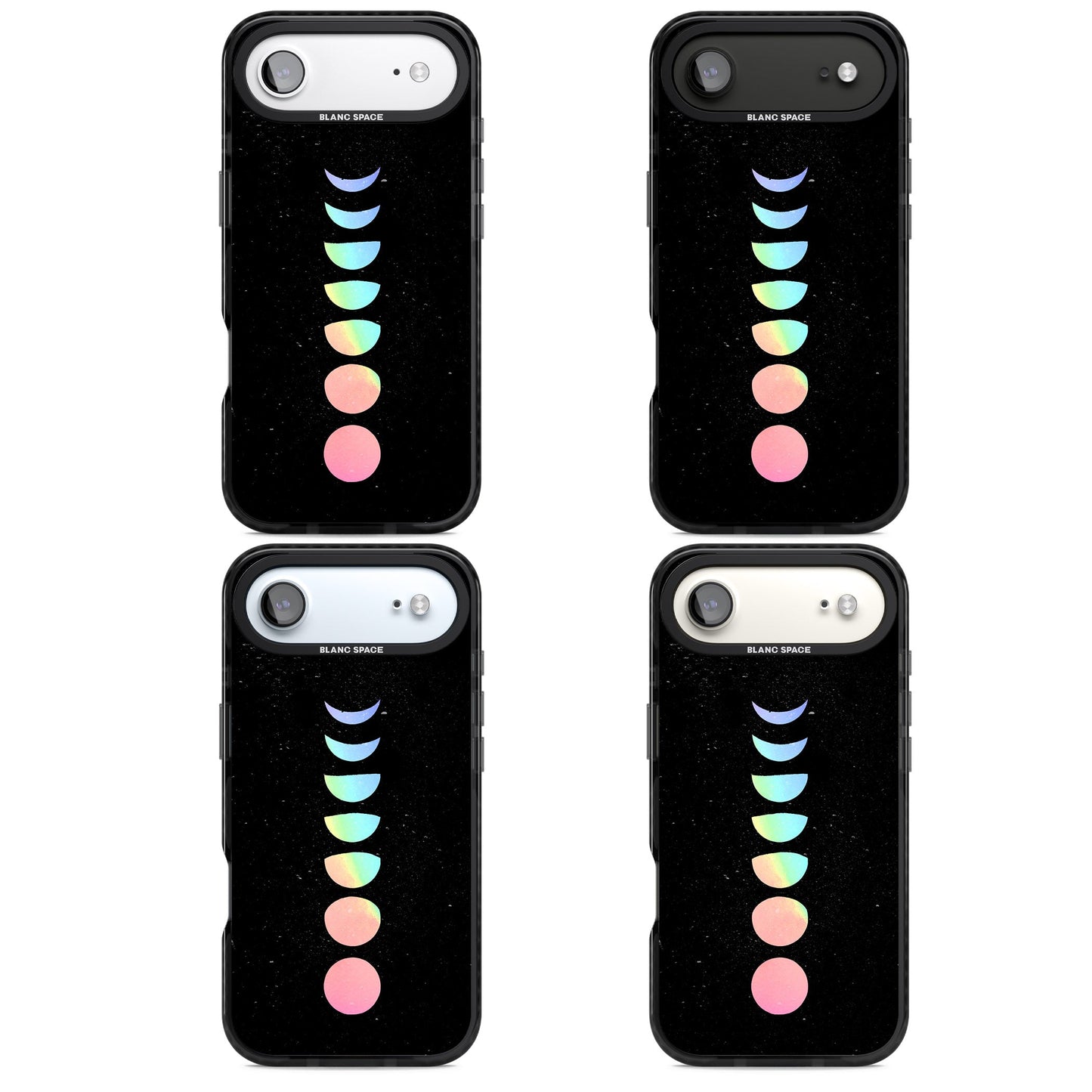 Pastel Moon Phases