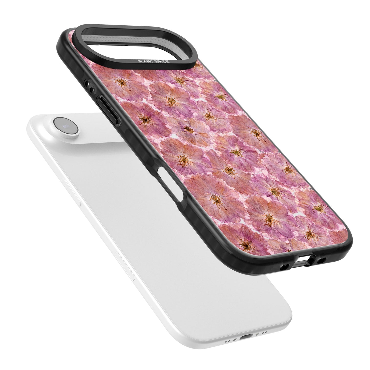 Grandes fleurs roses