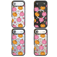 Motif de citrouilles Fleurs et Étoiles