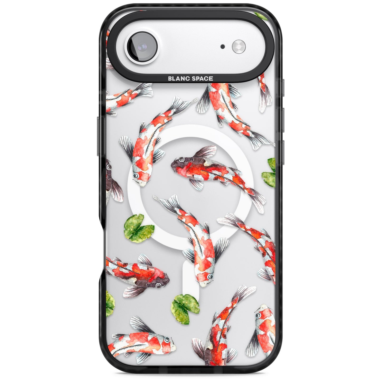 Aquarelle de poissons koi