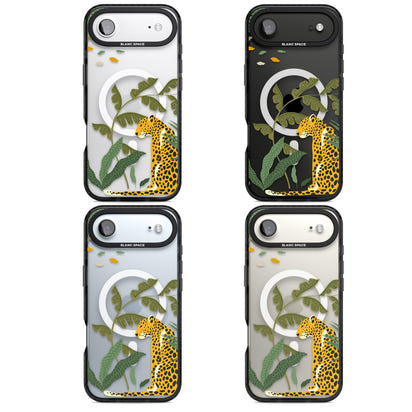 Grand motif de chat de la jungle