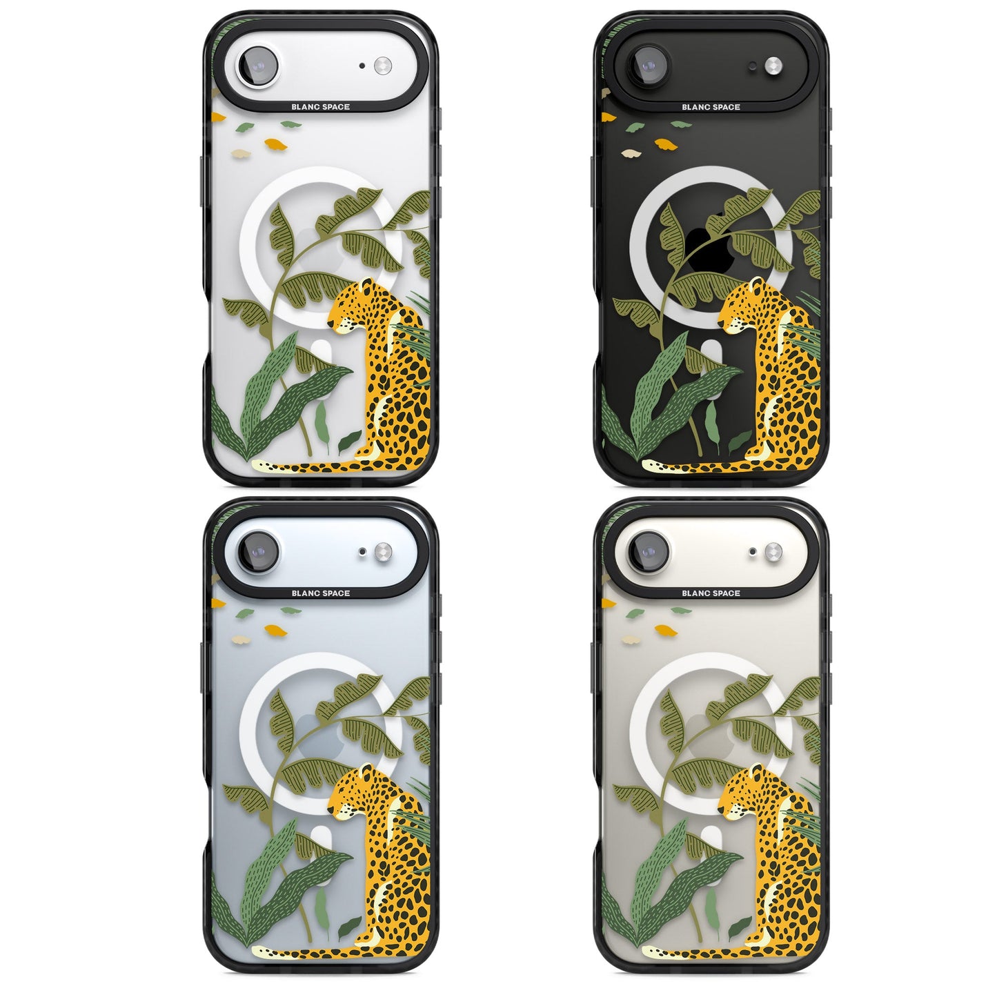 Grand motif de chat de la jungle