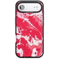 Red & White Marbled