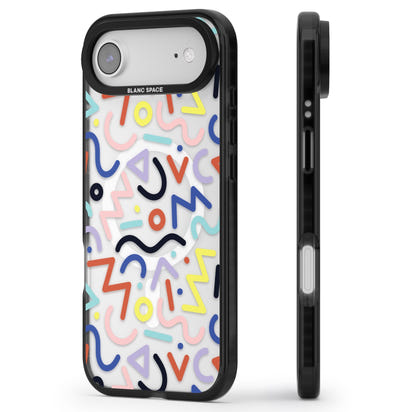 Motif rétro Memphis