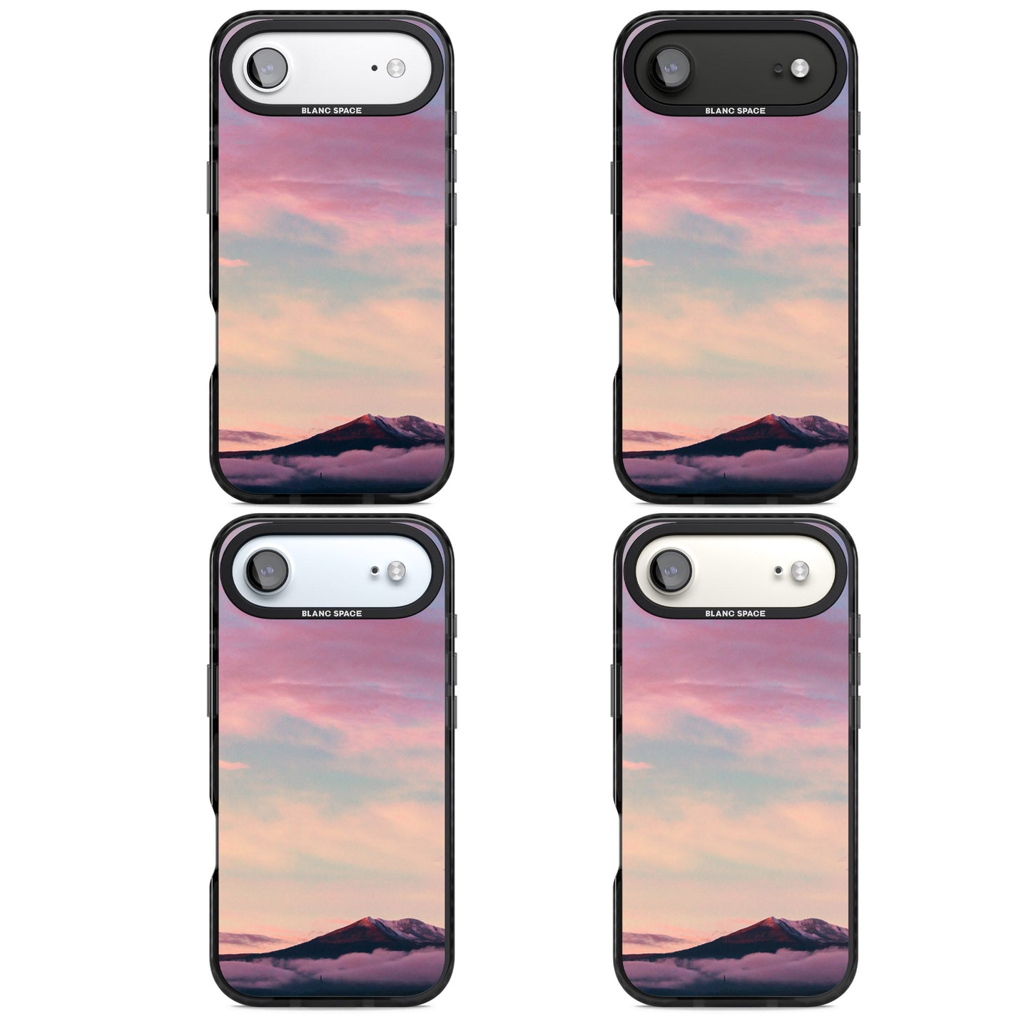 Pastel Mountain Sunset