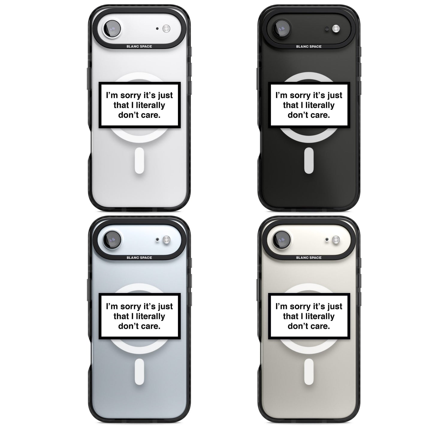 Literally Don'T Care