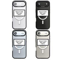 Excusez-moi si j'ai l'air de m'en soucier.