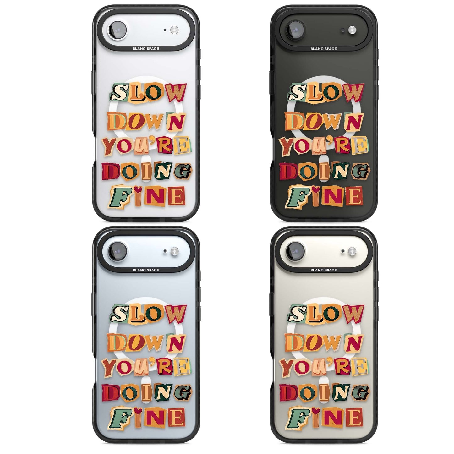 Slow Down You're Doing Fine